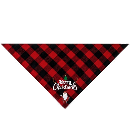 Pet Tringle Bandana Christmas Dog Bib Scarf