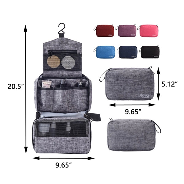 Foldable Travel Organizer Toiletry Bag