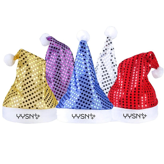 Sequin Non-woven Christmas Hat