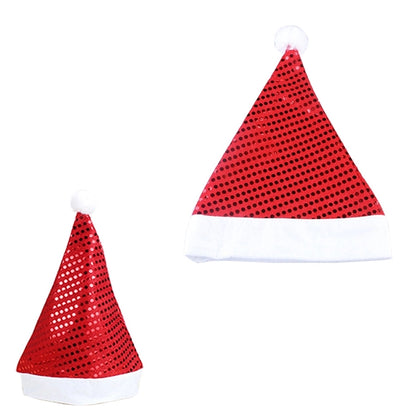 Sequin Non-woven Christmas Hat