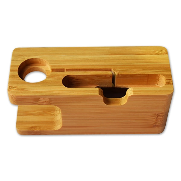 Bamboo Charging Station Wood Charge Dock