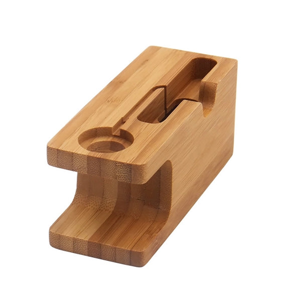 Bamboo Charging Station Wood Charge Dock