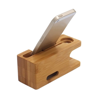 Bamboo Charging Station Wood Charge Dock