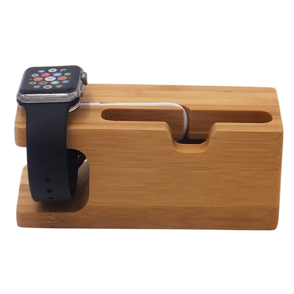Bamboo Charging Station Wood Charge Dock