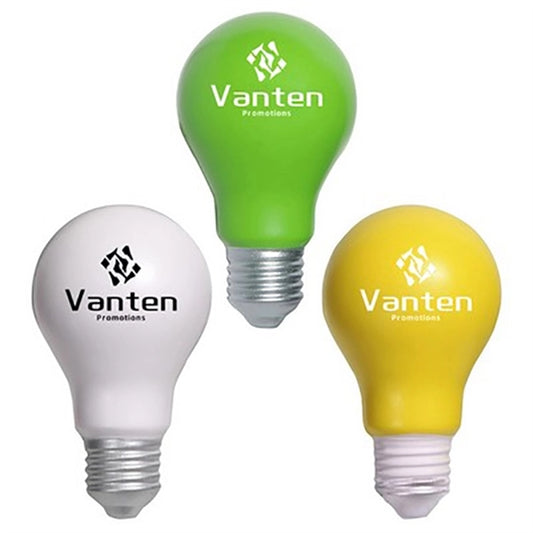 PU Material Creative Lightbulb Shape Stress Reliever Balls