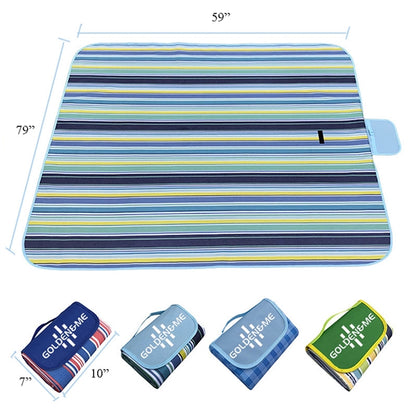 Premium Stripe Picnic Blanket Sand Proof
