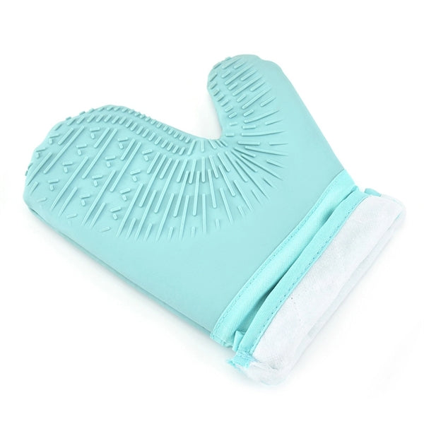 Kitchen Cooking Silicone Heat Resistant Gloves Oven Mitts
