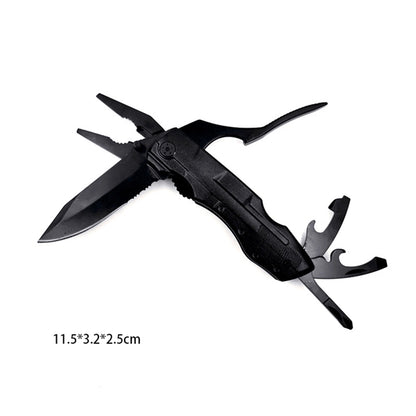 Multitool With Spring-Action Pliers & Scissors
