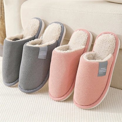 Warm Plush Bedroom Slipper