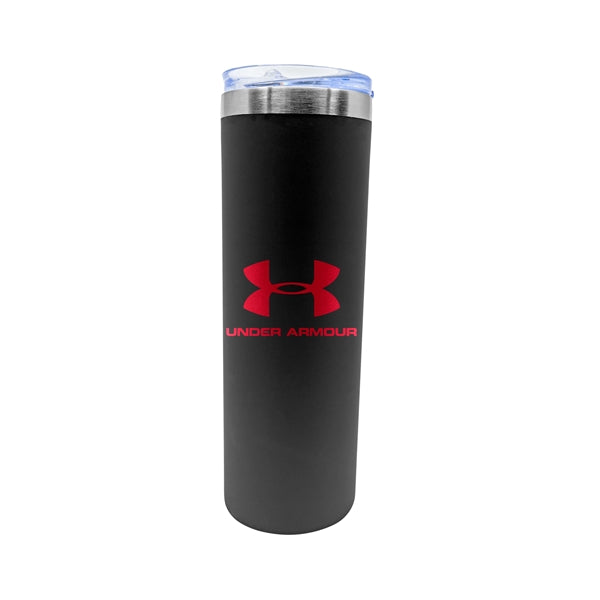 22 oz Rubberized Stainless Steel Slim Tumbler