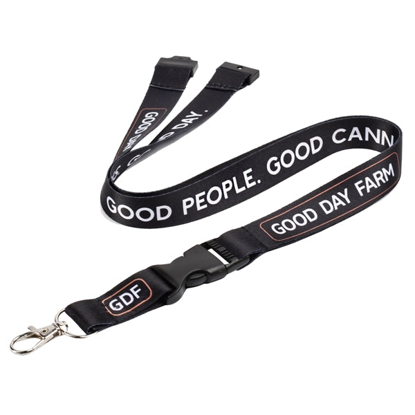 Detachable buckle release Lanyard sublimated badge holder