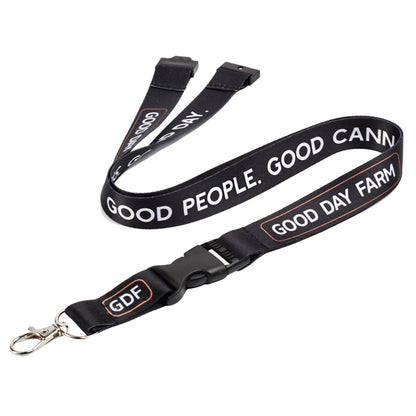 Detachable buckle release Lanyard sublimated badge holder