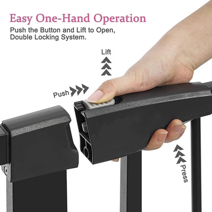 37.8"-43.3" Safety Baby Gate Extra Wide