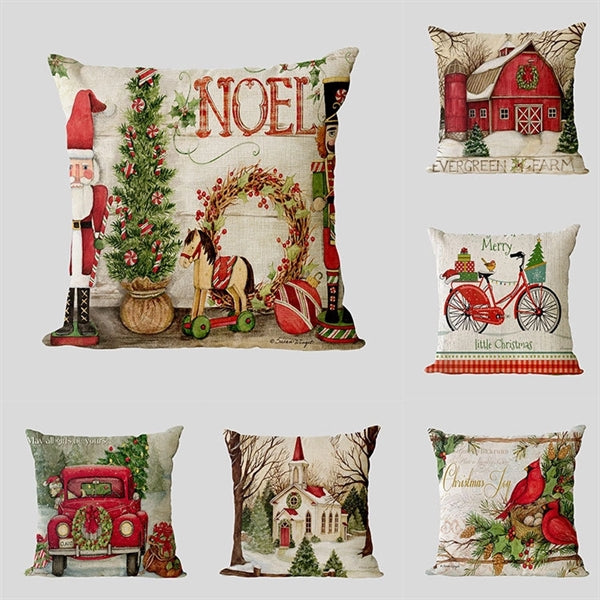 18x18inches Christmas Decorations Pillow Cover