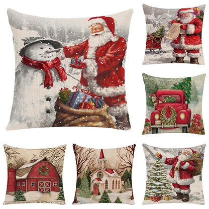 18x18inches Christmas Decorations Pillow Cover