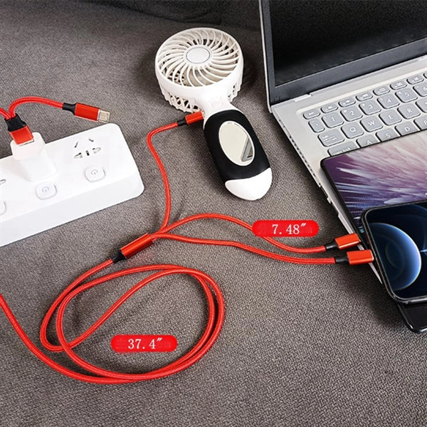 Multi 5 In 1 Universal Usb C Fast Charging Cable