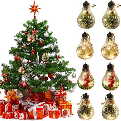 Christmas Tree Transparent Led Luminous Light Ball