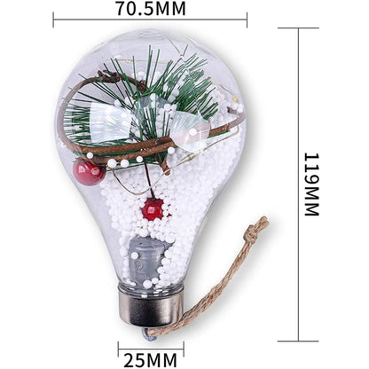 Christmas Tree Transparent Led Luminous Light Ball