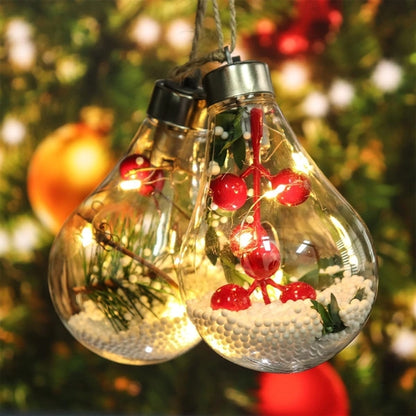 Christmas Tree Transparent Led Luminous Light Ball