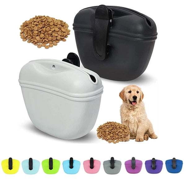 Silicone Dog Treat Pouch With Clip
