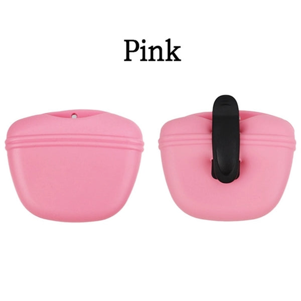 Silicone Dog Treat Pouch With Clip