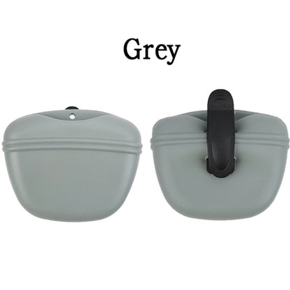 Silicone Dog Treat Pouch With Clip