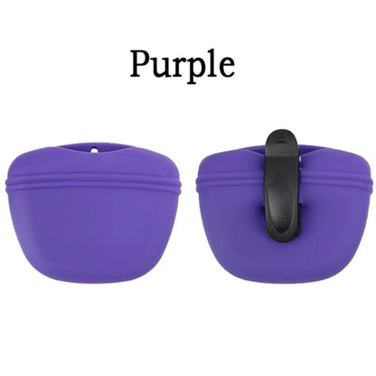 Silicone Dog Treat Pouch With Clip
