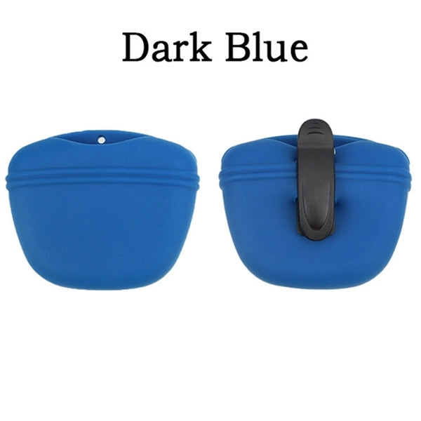 Silicone Dog Treat Pouch With Clip
