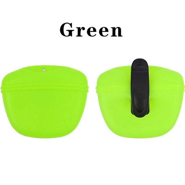Silicone Dog Treat Pouch With Clip