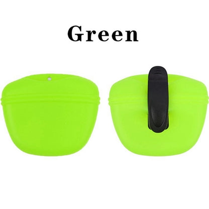 Silicone Dog Treat Pouch With Clip