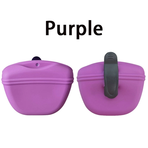 Silicone Dog Treat Pouch With Clip