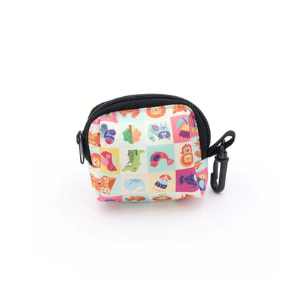 Pet Poop Waste Sublimation Bag Dispenser w/ Metal Carabiner
