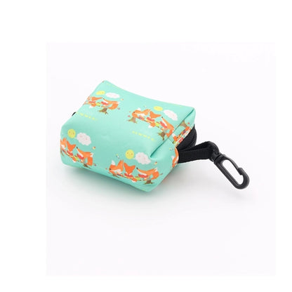 Pet Poop Waste Sublimation Bag Dispenser w/ Metal Carabiner