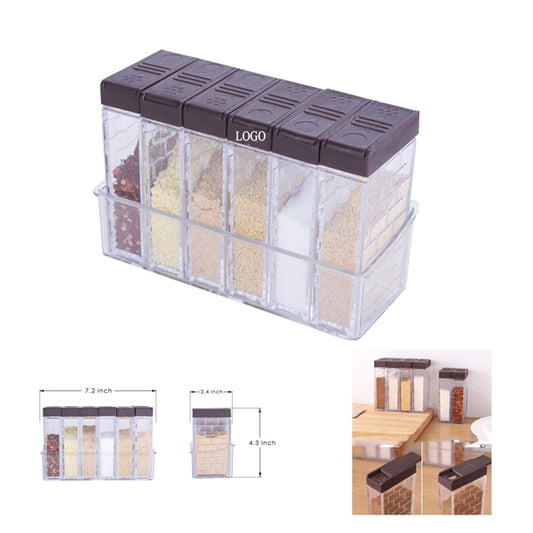 Multi Color Spice Seasoning Jar