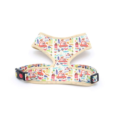 Pet Vest Harness Medium with Breathable Mesh Sublimation