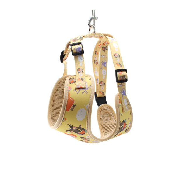 Pet Vest Harness Medium with Breathable Mesh Sublimation