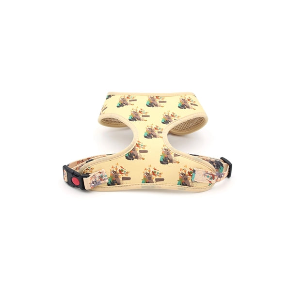 Large Pet Vest Harness with Breathable Mesh Sublimation