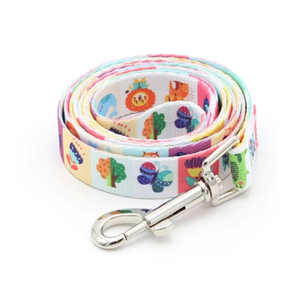 1"72" rPET Ecofriendly Sublimation Pet Leash Metal Carabiner