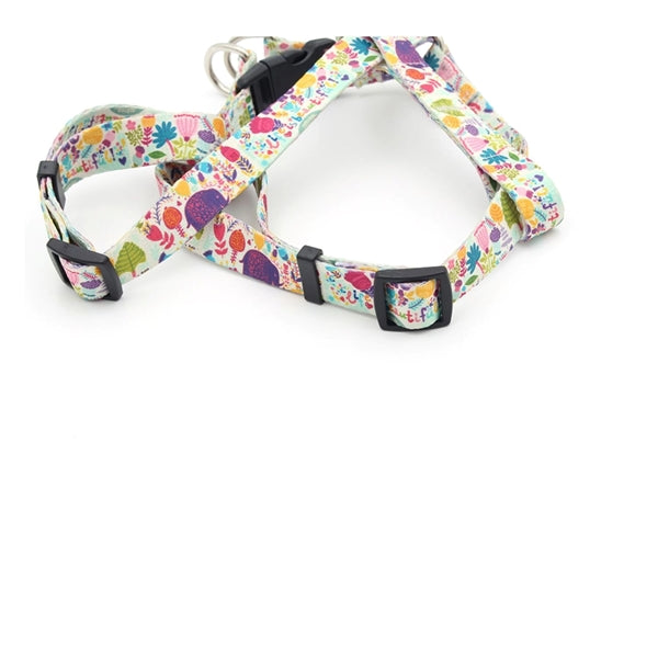 5/8"23" rPET Ecofriendly Sublimation Strong Pet Vest Harness