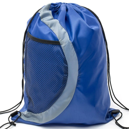 Heavy Duty Drawstring Cinch Backpack Side Mesh Pocket 15"x18