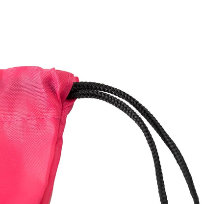 Premium Drawstring Backpack w/ Slip & Mesh Pocket (13"x17")