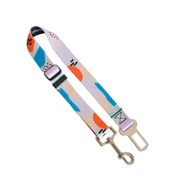 1"x24" Adjustable Pet Safety Sublimation Seatbelt Leash