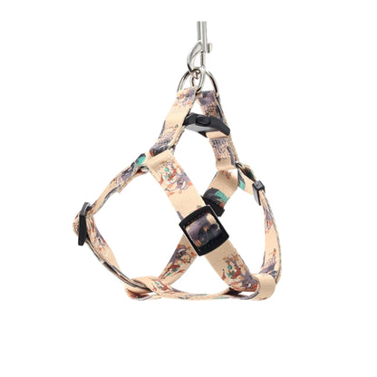 3/4"29" Polyester Adjustable Pet Vest Harness Sublimation