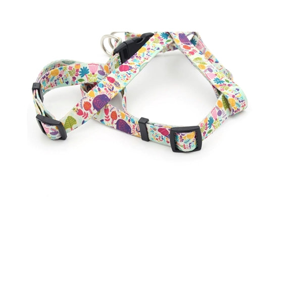 3/4"29" Polyester Adjustable Pet Vest Harness Sublimation