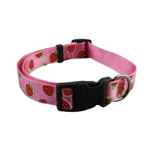 5/8x14 Polyester Heavy-duty Pet Collar w/ Buckle Release