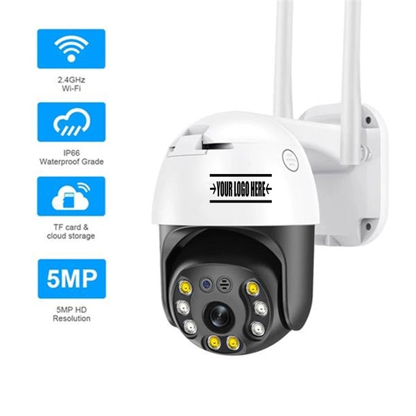 5MP WiFi Outdoor Indoor Surveillance Camera