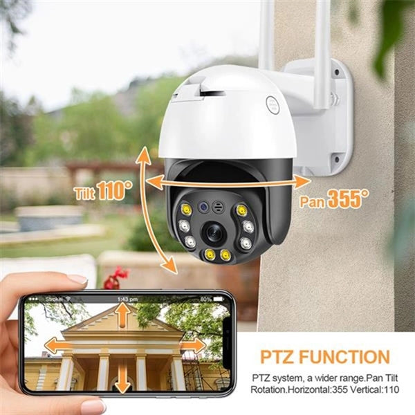5MP WiFi Outdoor Indoor Surveillance Camera
