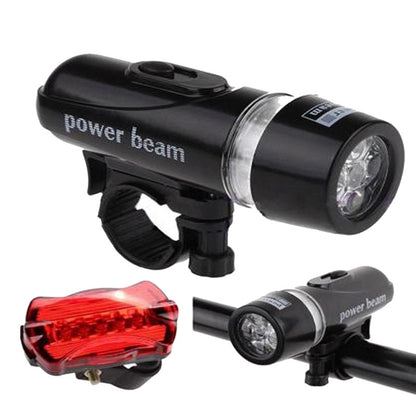 Bike Headlight and Taillight Set