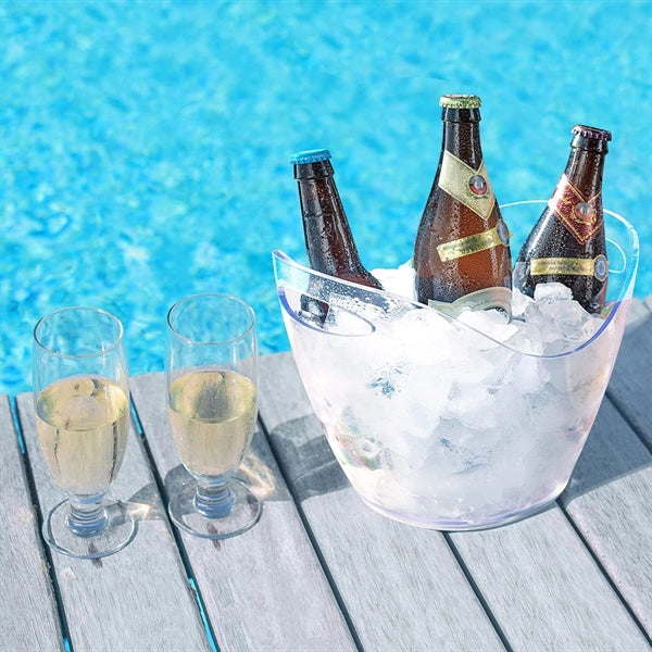 Clear Acrylic Ice Bucket For Parties