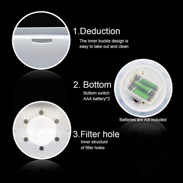 3.5L Waterproof Led Double Layer Square Ice Bucket